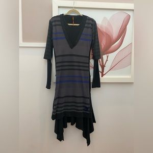 Two Piece Cop-Copine Midi Dress / Tunic